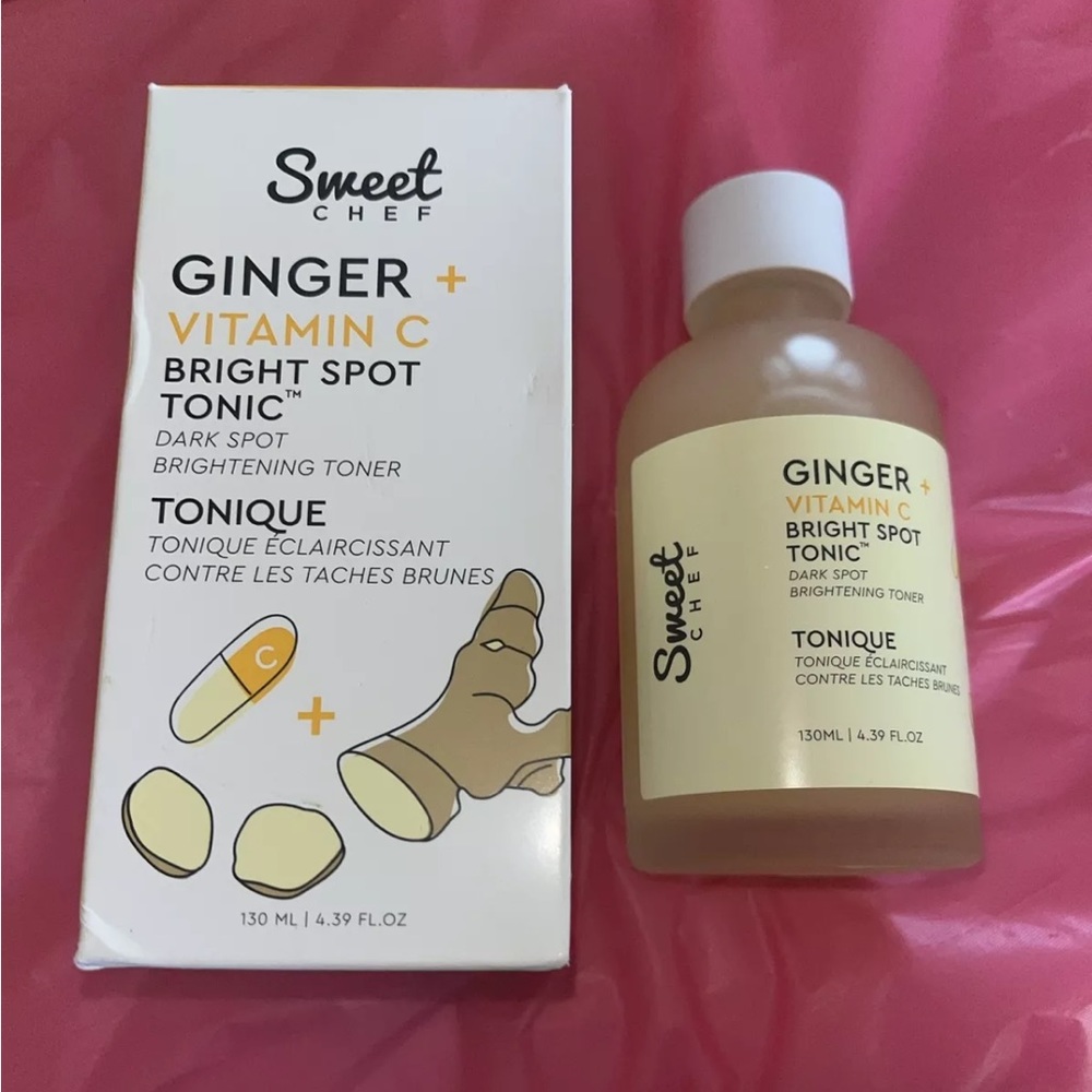 Sweet Chef Ginger + Vitamin C Spot Tonic Ginger + Turmeric Vitamin C Facial NIB